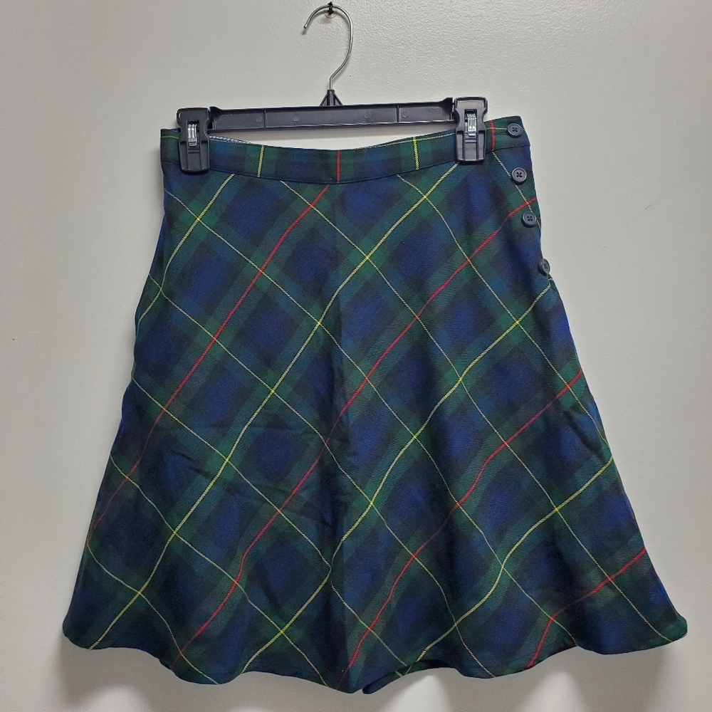 Tommy Hilfiger Plaid Short Skirt Girls Size 14